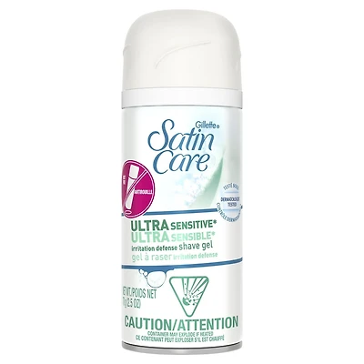 Gillette Satin Care Ultra Sensitive Women's Shave Gel