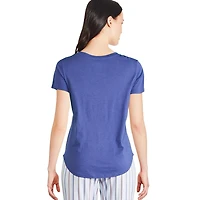 T-shirt de nuit avec encolure en V George pour femmes