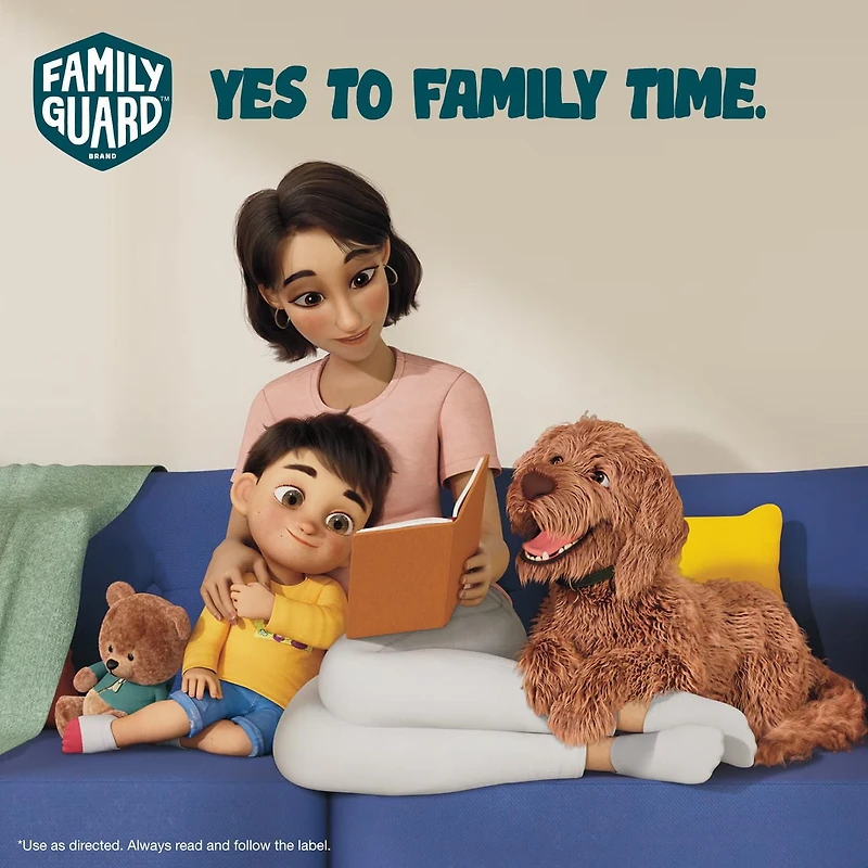 Family Guard™ Disinfectant All Purpose Cleaner, Kills 99.99% of Germs, Citrus Scent, 946mL