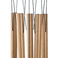 Hometrends 30" Classic Natural Faux Pine Metal Outdoor Wind Chime