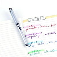 EnerGel Liquid Gel Pen, (0.7mm) Metal Tip, Capped, Black Ink