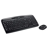 Clavier et souris sans fil MK320 de Logitech en noir (Anglais)