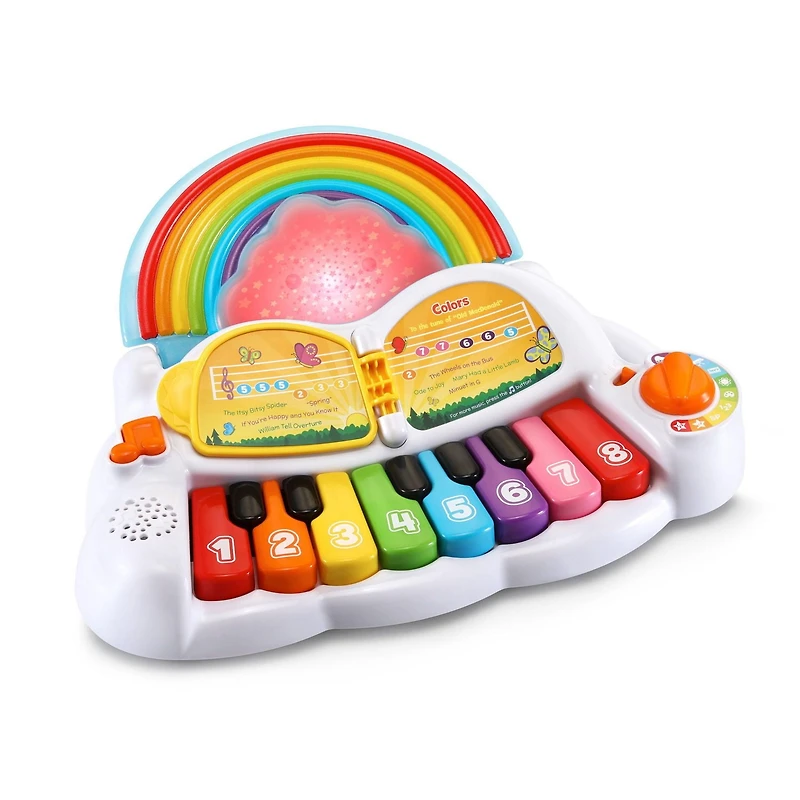 LeapFrog Learn & Groove Rainbow Lights Piano Musical Toy - English Version, 6+ Months