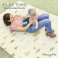 Dream On Me Play time tapis de jeu réversible pour bébé, Modèle # 460