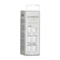 KISS ImPRESS Color - 30 faux ongles, courts Gel en minutes