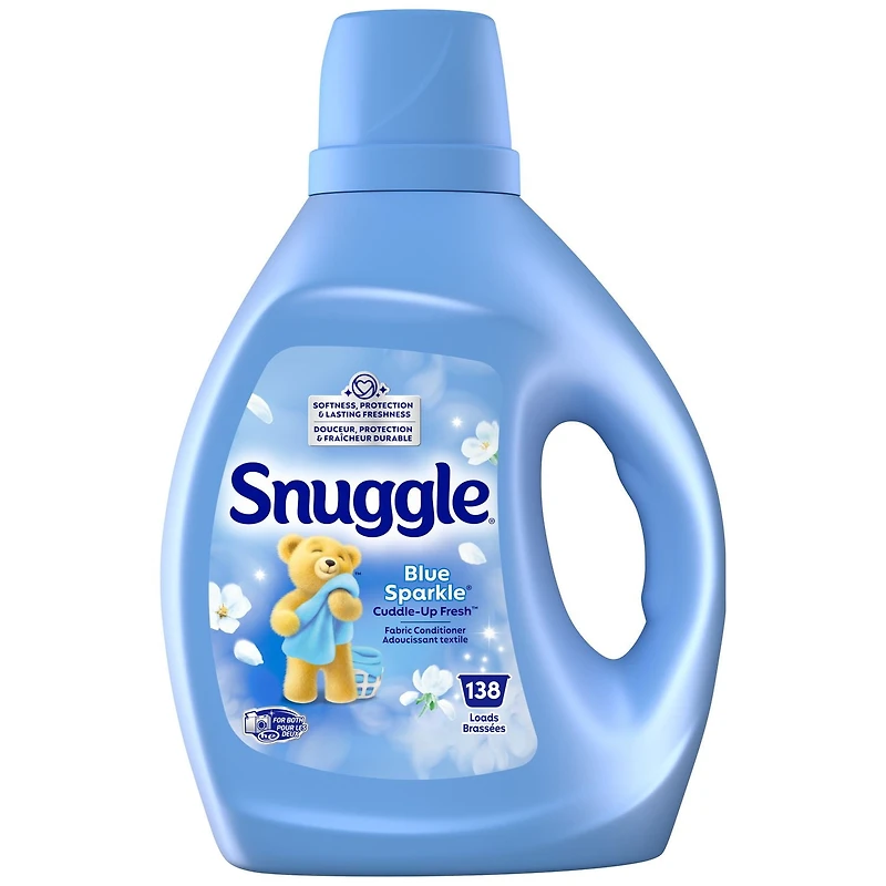 Snuggle Cuddle-Up Fresh adoucissant textile, 138 brassées, 2,77 l 1 bouteille, 2,77 l