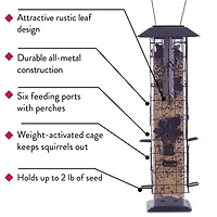 Perky-Pet Squirrel-Be-Gone Wild Bird Feeder