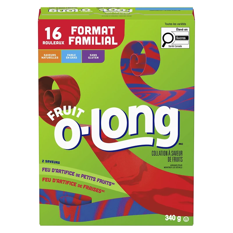 Betty Crocker™ Fruit by the Foot™ 2 Flavours  Strawberry Tie-Dye™ / Berry Tie-Dye™, 340 g