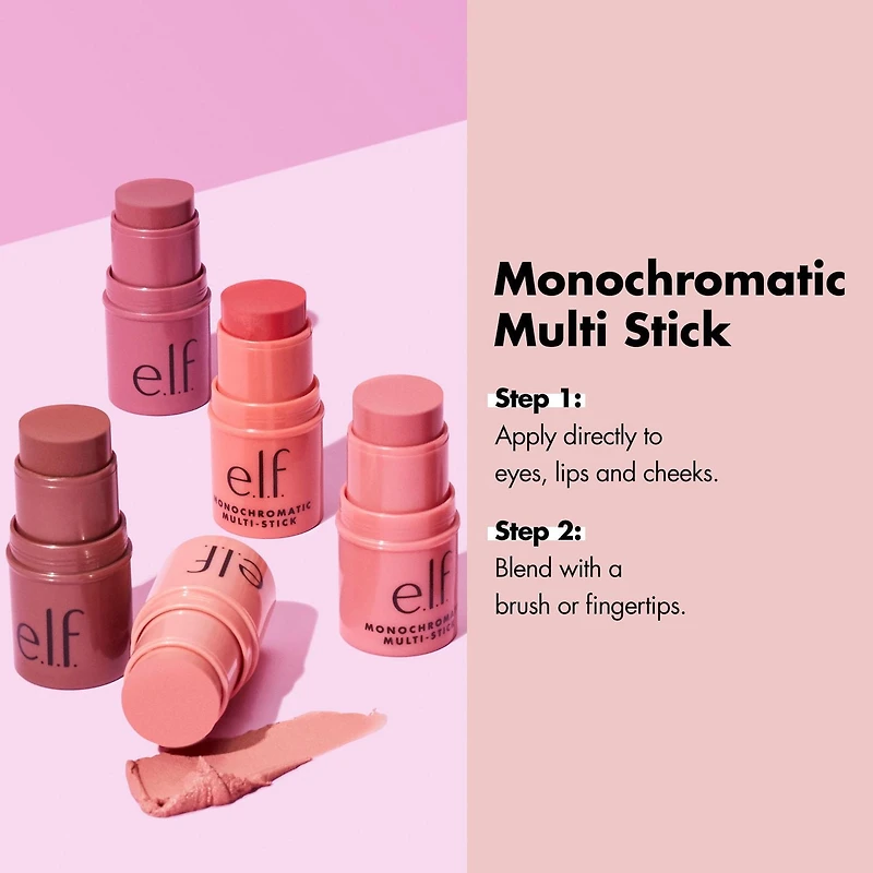e.l.f. Cosmetics Monochromatic Multi-Stick, Multi-use, 4.4 g