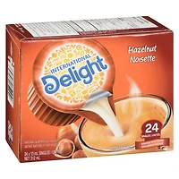 International Delight colorant à café, Noisette, Portion Individuelle, 24 portions
