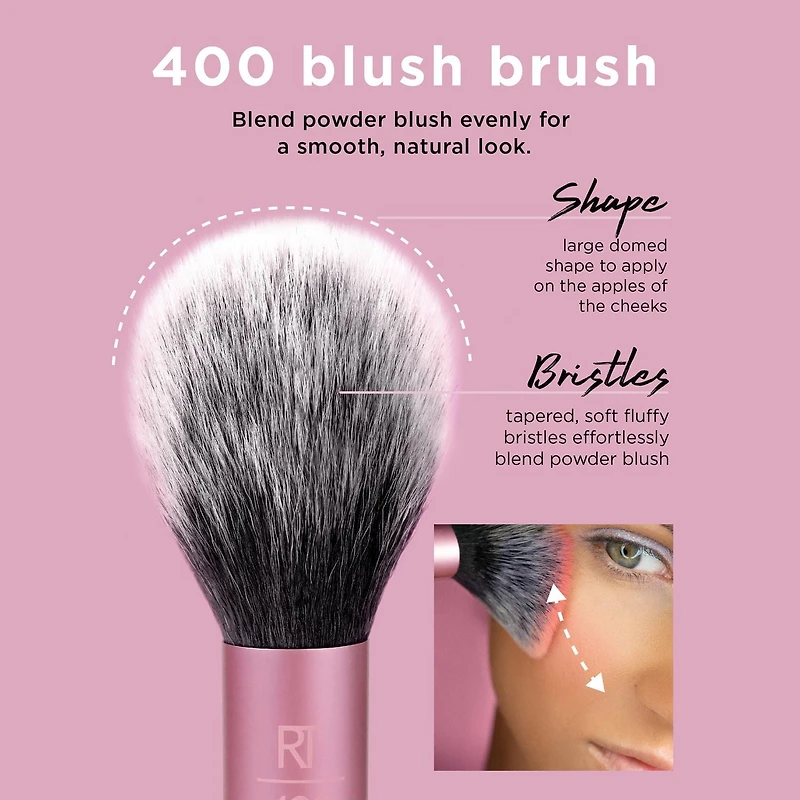 Real Techniques Everyday Essentials + Sponge Kit, 1 kit, 5 pieces