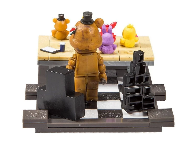 McFarlane Five Nights at Freddy's Bureau avec Golden Freddy Ensemble Petit