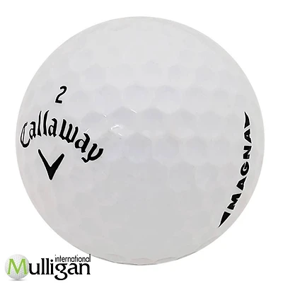 Mulligan - 36 Callaway Supersoft Magna 4A Recycled Used Golf Balls, White