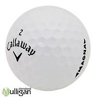 Mulligan - 36 Callaway Supersoft Magna 4A Recycled Used Golf Balls, White