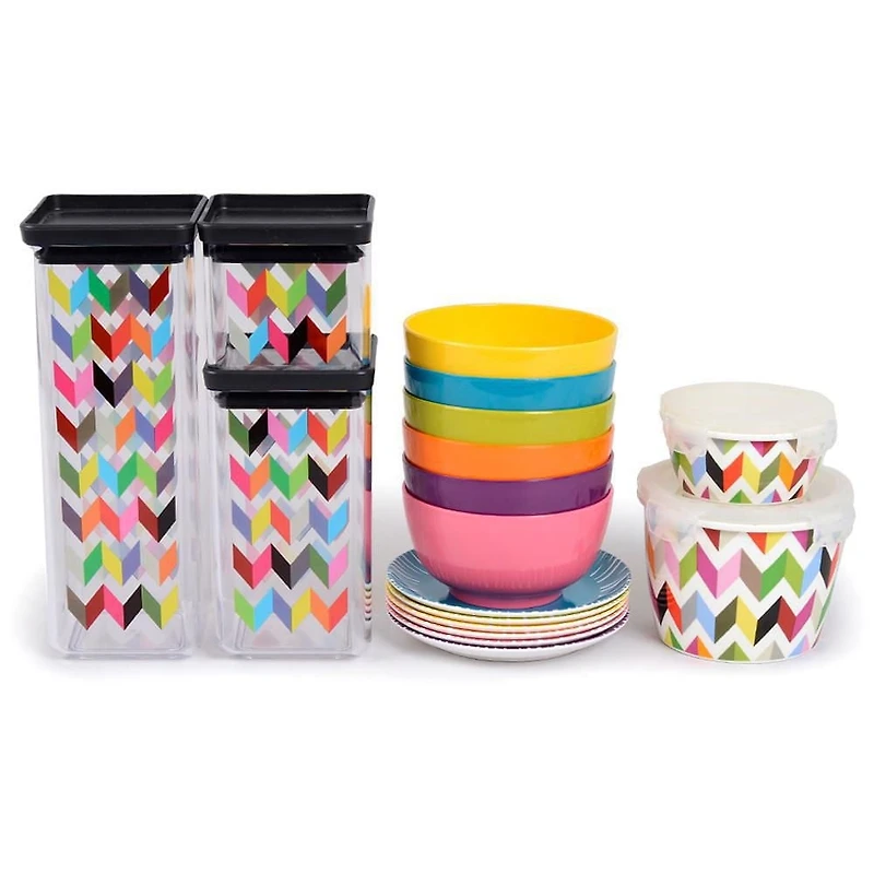 French Bull - 6 pc 5" Small Bowl Set - Rainbow