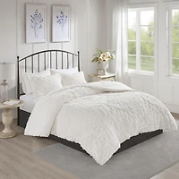 Home Essence Eugenia 3 Piece Tufted Cotton Comforter Set