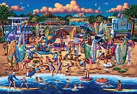Buffalo Games - Dowdle - Surfin' USA - 2000 Piece Jigsaw Puzzle