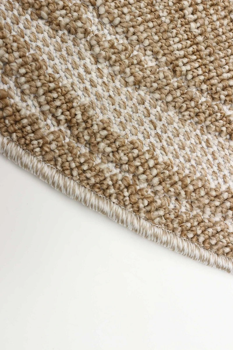 ECARPET Jute Style Area Rug for Bedroom, Living Room, Dining Room Merry Collection