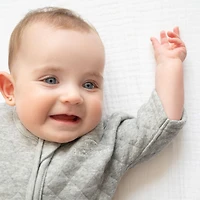 HALO® SleepSack® Wearable Blanket Easy Transition - 100% Cotton Grey, Small