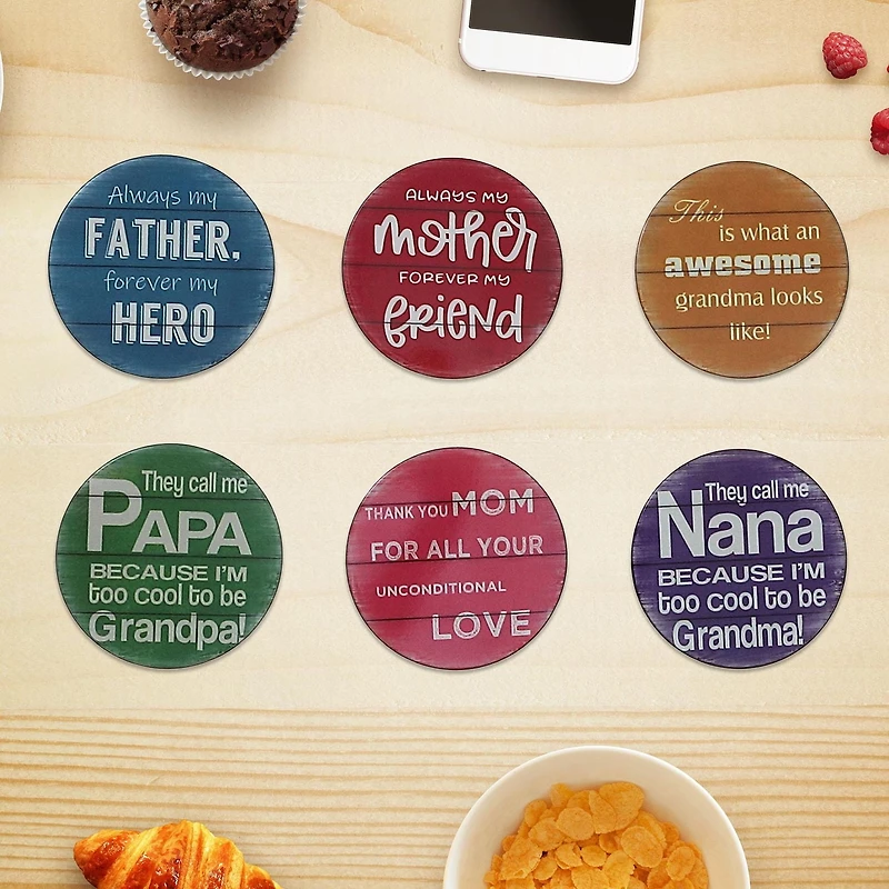 IH Casa Decor Ceramic Coaster Someone Special Asstd - Set of 6