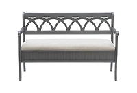 Banc de Rangement Harland, Gris