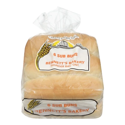 6 inch subs - 6 Pack, 390 g / 6 Count