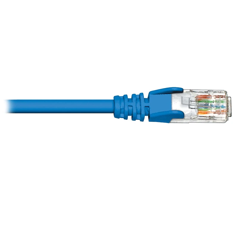 BlueDiamond Ethernet Cat6 Patch Cable CSA & UL approved - 25ft, Blue