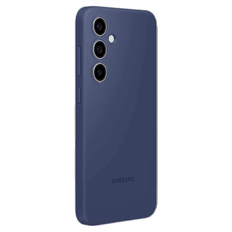 Samsung Étui en Silicone Bleu pour Samsung Galaxy S24 FE ÉtSilicBlSamGalS24FE