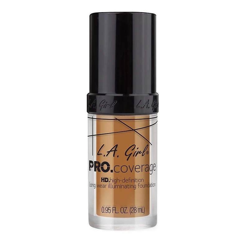 Fond de teint liquide HD Couvrance Totale Pro de LA Girl