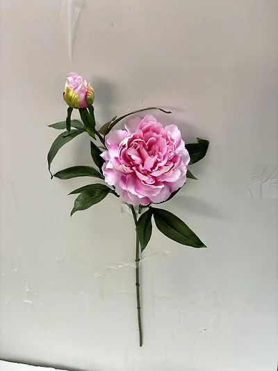 Mainstays Artificial Peony Long Stem