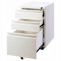 Classeur Mobile à Roulettes TygerClaw à 3 Tiroirs avec Serrure