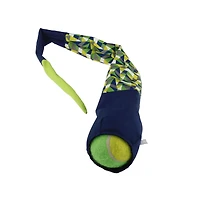 Dog Launcher Fetch toy - Rubber Ball with Plush tail