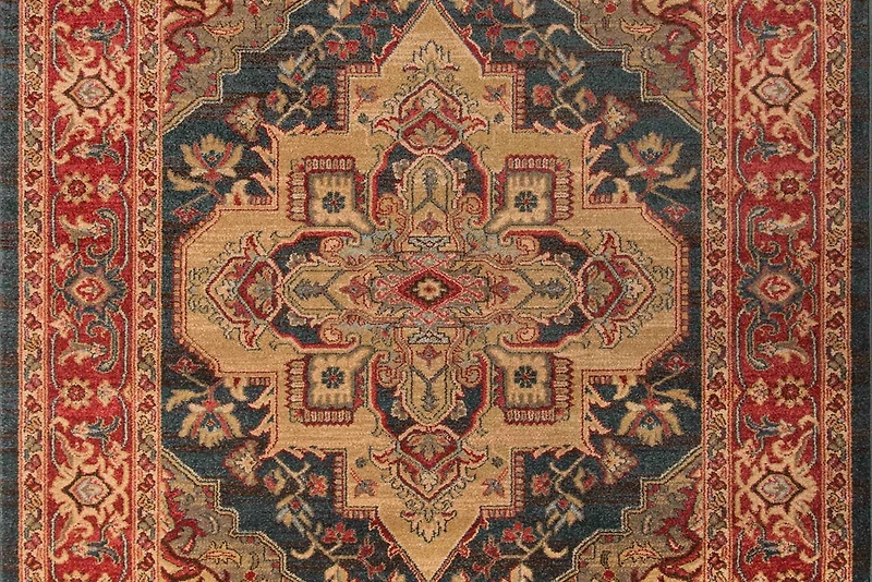 ECARPET Lux Traditional Area Rug for Living Room, Bedroom, Dining Entrance, Hallway and More.