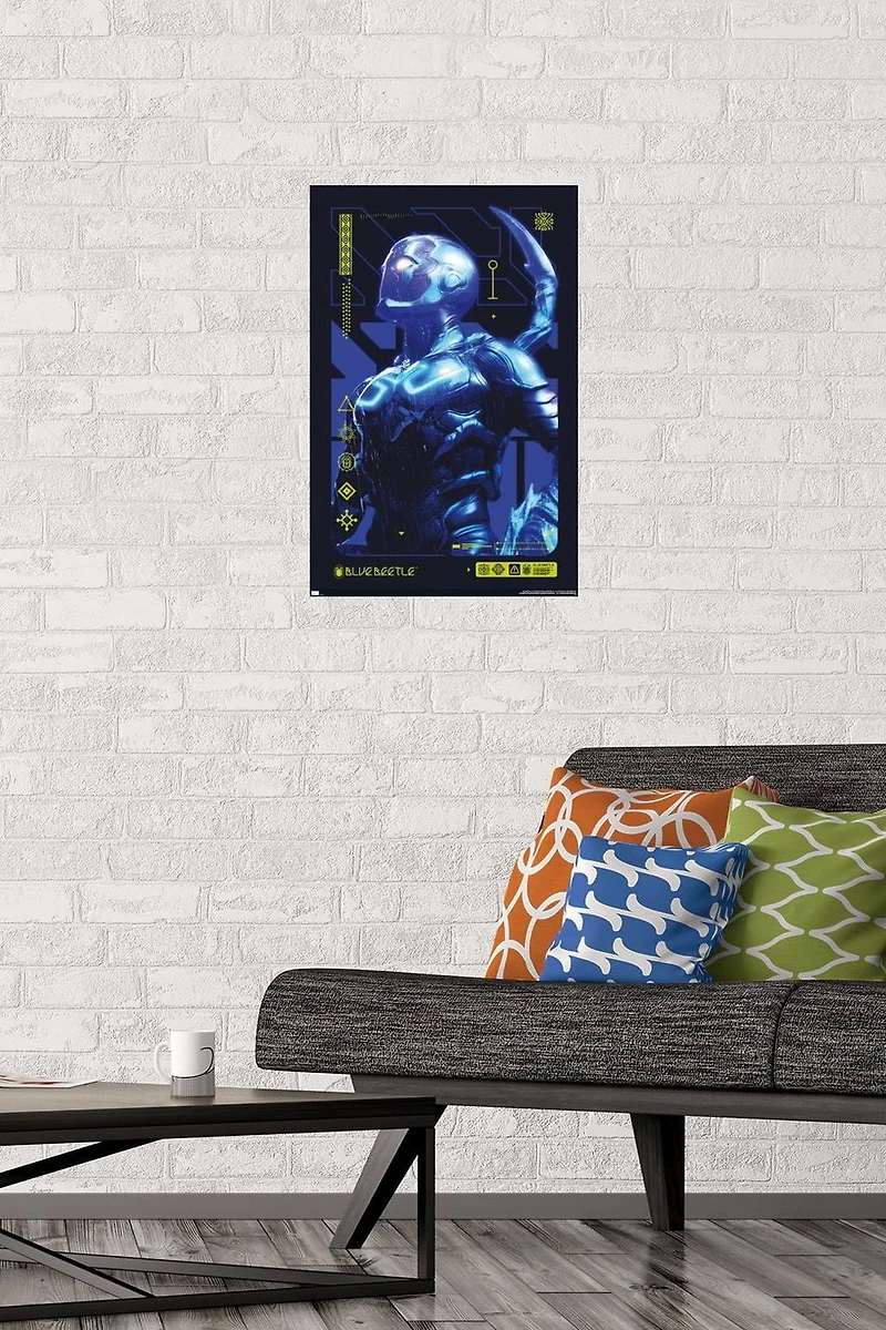 DC Comics Movie Blue Beetle - Biotech Wall Poster, 22.375" x 34"