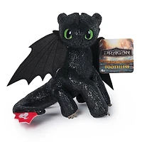 Dreamworks Dragons How to Train Your Dragon Toothless Plush Toy, 8"