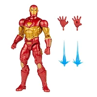 Hasbro Marvel Legends Series 6-inch Modular Iron Man Action Figure Toy, Includes 4 Accessories and 1 Build-A-Figure Part