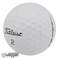Mulligan - 36 balles de golf récupérées Titleist Prov1 2020 5A, Blanc