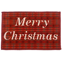 Accent Floor Mat (Merry Christmas) (18 X 30)