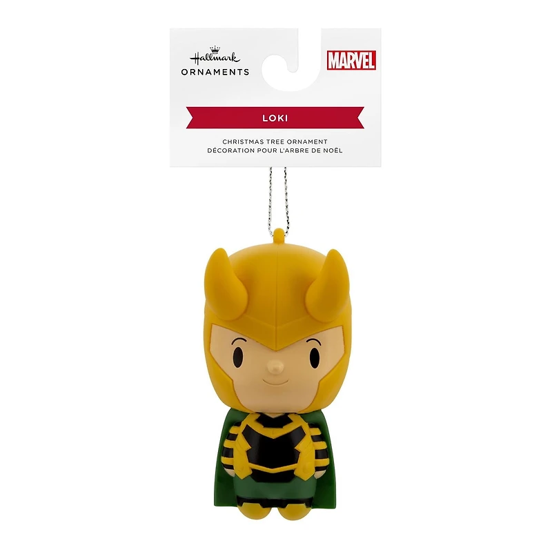 Décoration Hallmark de Noël (Loki, Marvel, incassable)