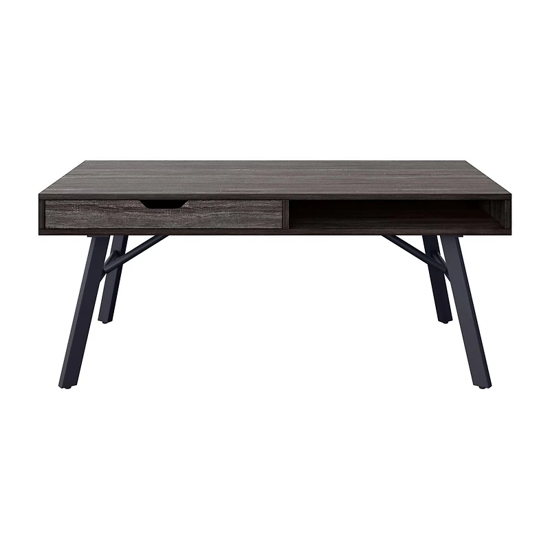 CorLiving Auston Wood Grain Finish Coffee Table