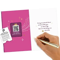 Hallmark Personalized Video Love Card, Romantic Birthday Card, Anniversary Card—Love You (Record Your Own Video Greeting)