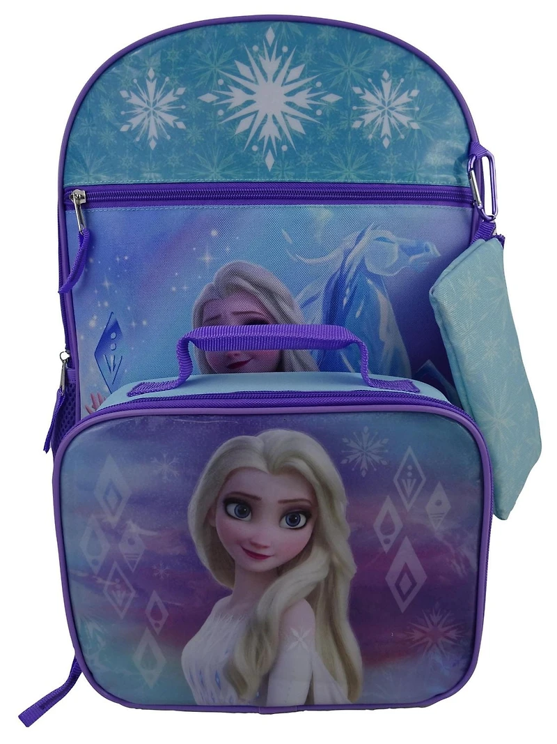 Ensemble de sac à dos Frozen Elsa 4 pièces