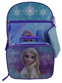 Ensemble de sac à dos Frozen Elsa 4 pièces