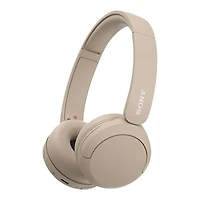 Sony WH-CH520 Casque sans fil avec microphone - Beige