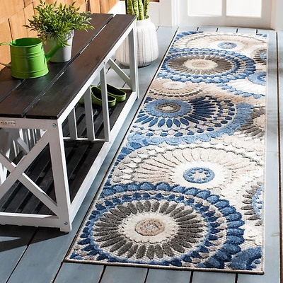 SAFAVIEH Cabana Marina Suzani Outdoor Area Rug