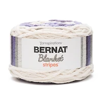 Bernat® Fil Cover Stripes™, Polyester #6 Super Volumineux, 10,5oz/300g, 220 Yards