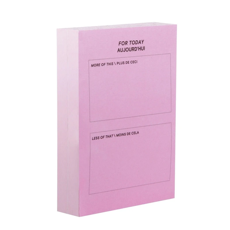 Feuillets à motifs Post-it®, Pour aujourd’hui, rose