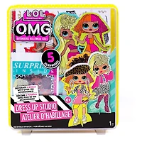 L.O.L. Surprise! O.M.G. Dress Up Studio, Chipboard doll dress up