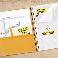 Five Star Cahier 5 sujets, 11 po, 400 pages rouge