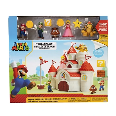 L’ensemble Château du Royaume Champignon de luxe Super Mario